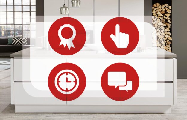 Bild von Service Icons im Sale bei Joeken Küchen in Düren